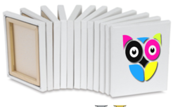 Canvas met houten frame 18mm dik